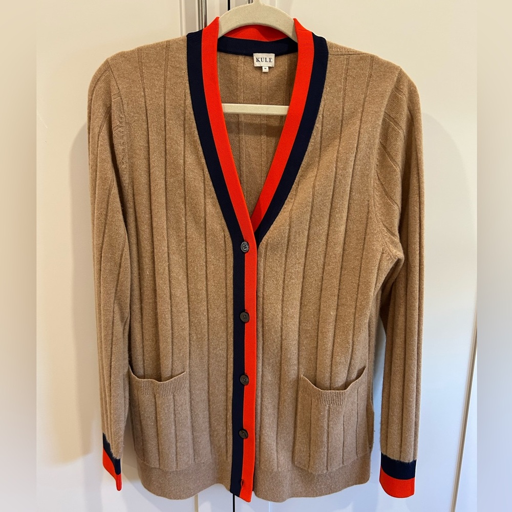 The KULE Sinclair Cashmere Cardigan, size M - Picture 2 of 4